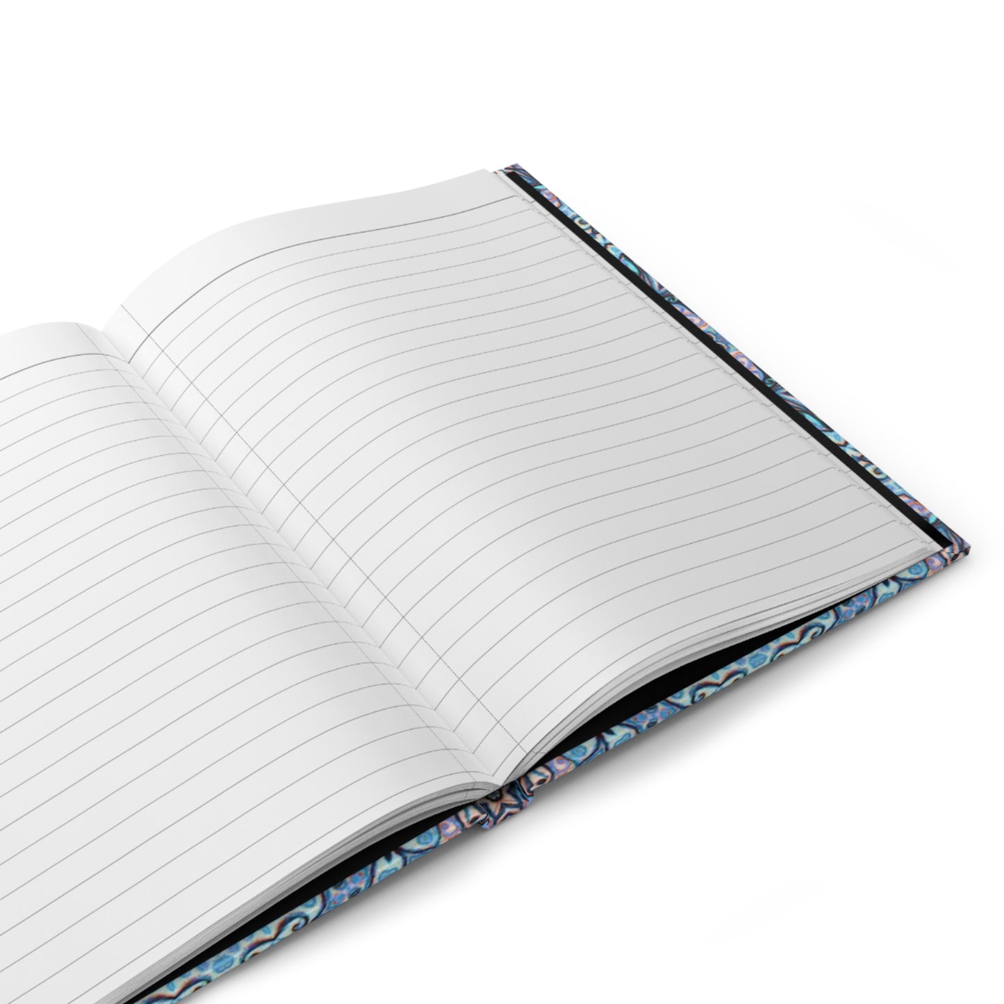 Hardcover Lined Journal (Blue)