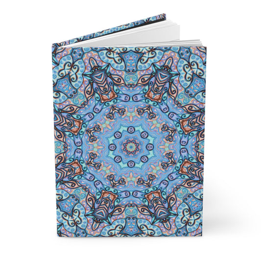 Hardcover Lined Journal (Blue)