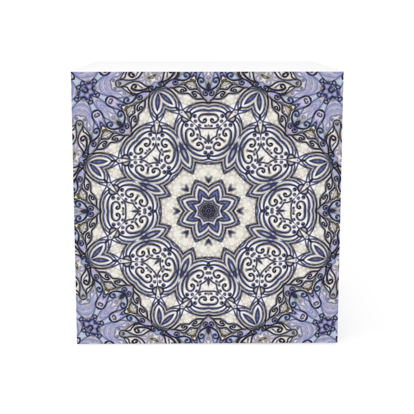 Mandala Note Cube (Periwinkle)