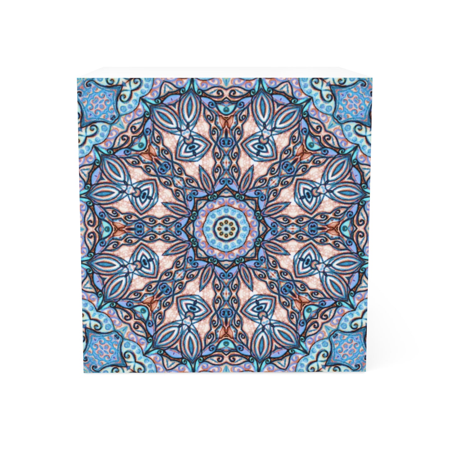 Mandala Note Cube (Blues)
