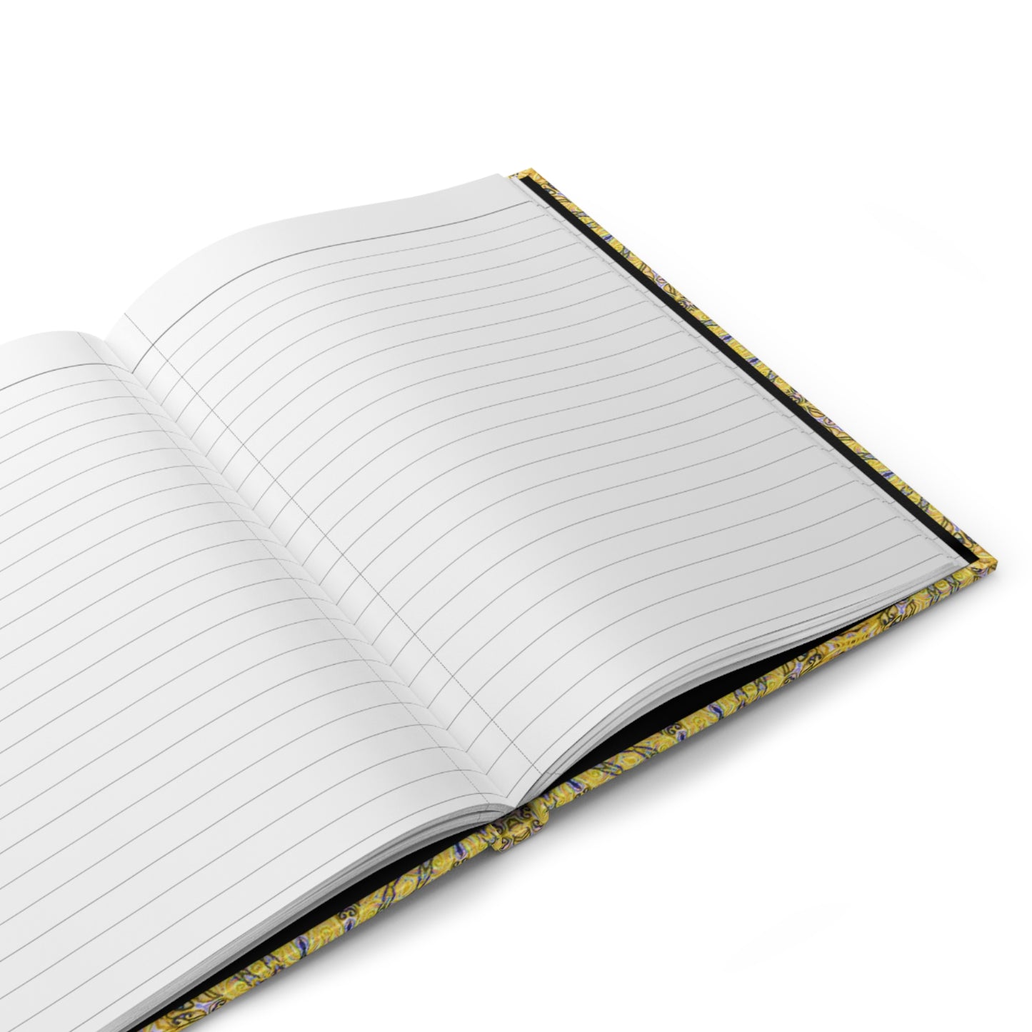 Hardcover Lined Journal (Yellow)