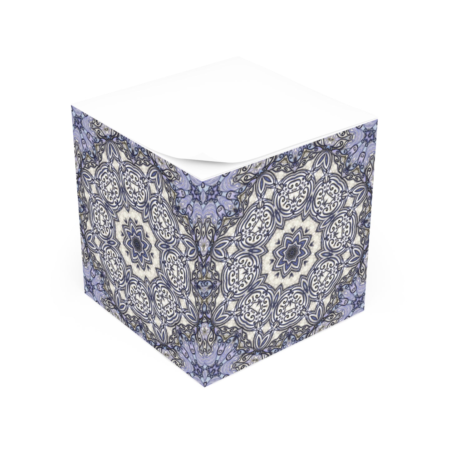 Mandala Note Cube (Periwinkle)