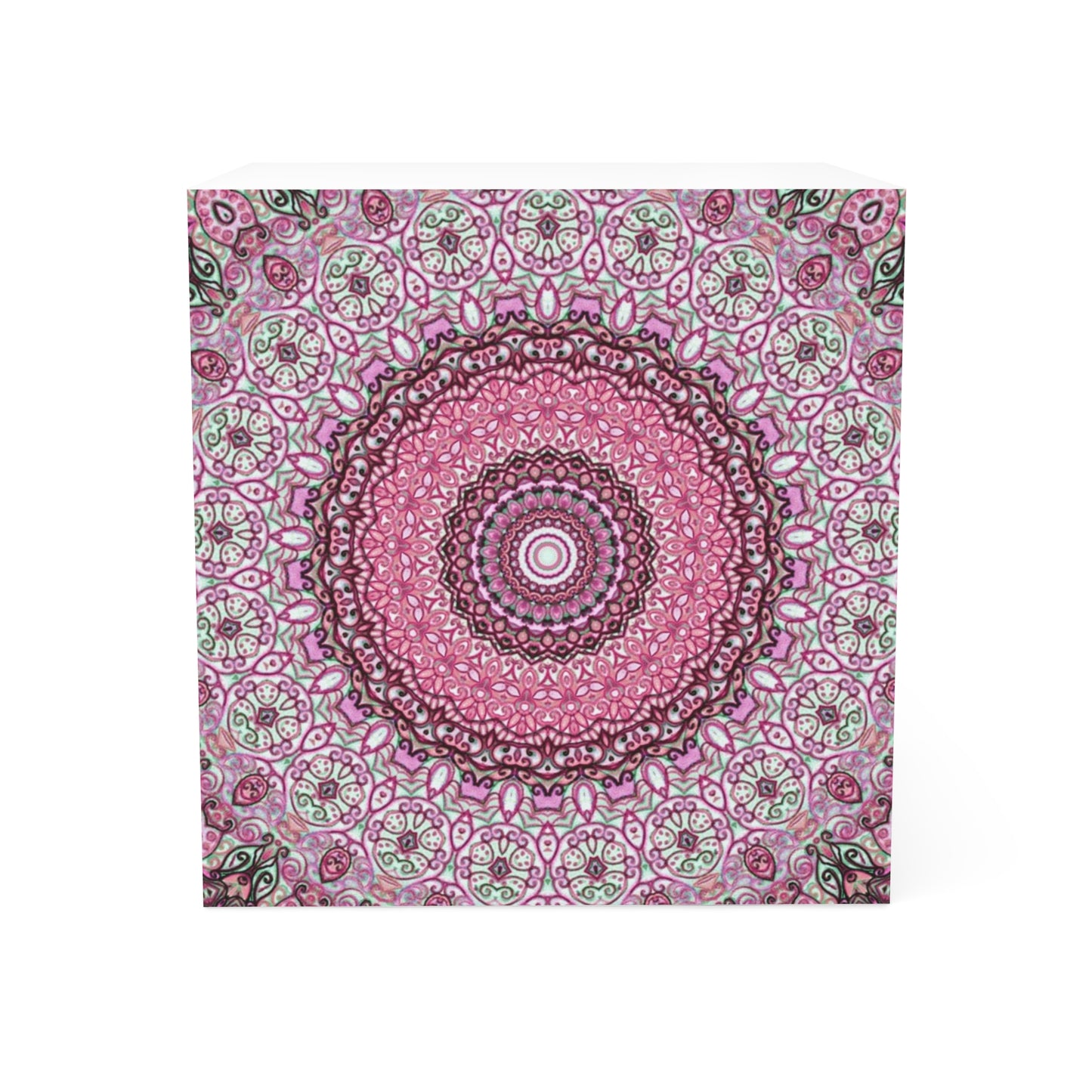 Mandala Note Cube (Pinks)