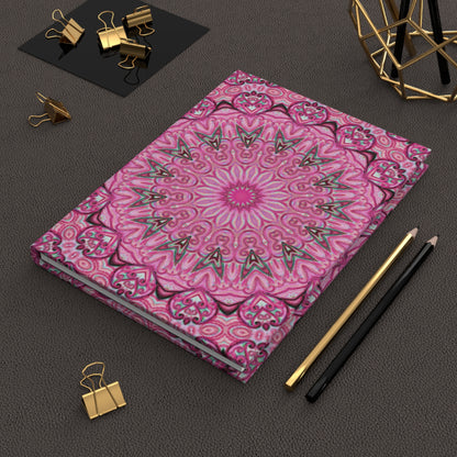 Hardcover Lined Journal (Pink)