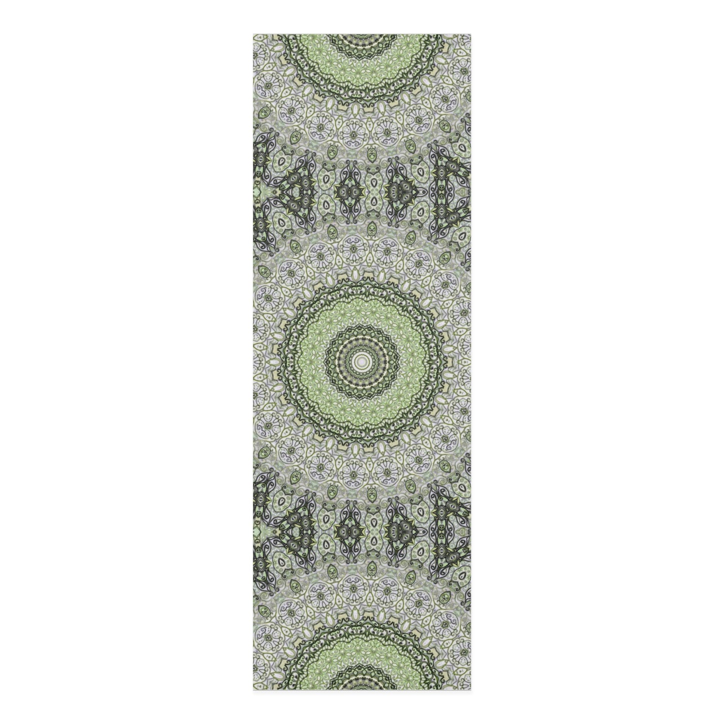 Mandala Yoga Mat in Green